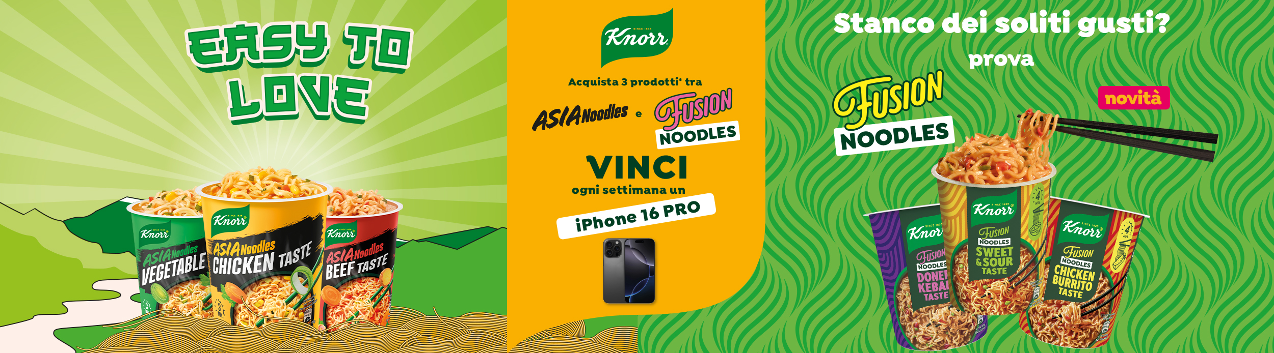 Concorso Knorr Asia & Fusion Noodles